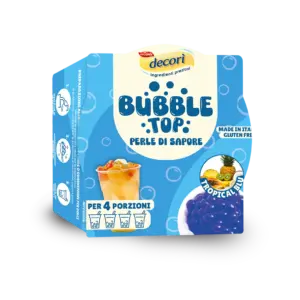 Bubble Top trópusi gyümölcsös ízű tea gyöngyök