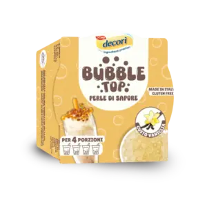 Bubble Top vanília ízű tea gyöngyök