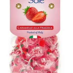 Perle di Sole eper ízű keménycukorka 200 g