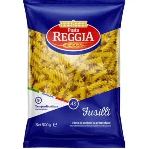 Pasta Reggia Fusilli No. 48 durum száraztészta 500 g