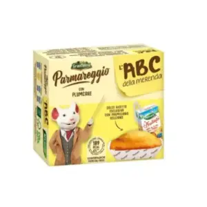 Parmareggio ABC uzsonnacsomag – parmezános plumcake és őszibarackos gyümölcsturmix