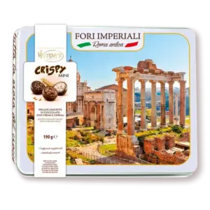 Witor’s Crispy Mini praliné fémdobozban – Róma, Forum Romanum 190 g