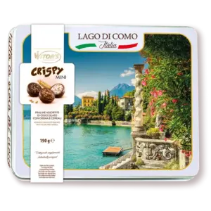 Witor’s Crispy Mini praliné fémdobozban – Comói-tó 190 g