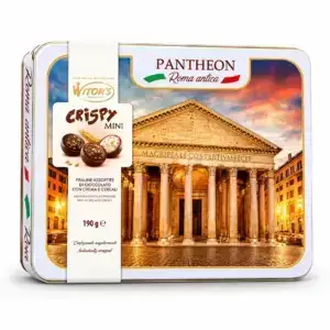 Witor’s Crispy Mini praliné fémdobozban – Róma, Pantheon 190 g